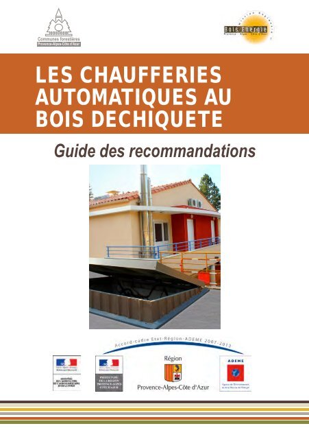 LES CHAUFFERIES AUTOMATIQUES AU BOIS DECHIQUETE