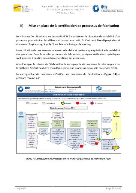 Cartographie des processus et certification de processus de ... - UTC