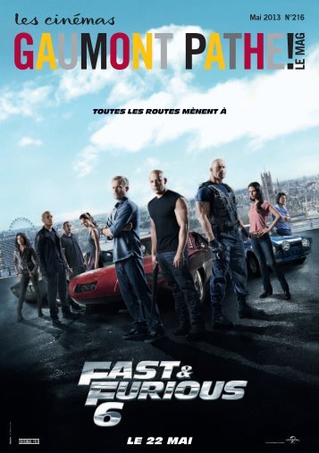 Mai 2013 - Cinémas Gaumont Pathé