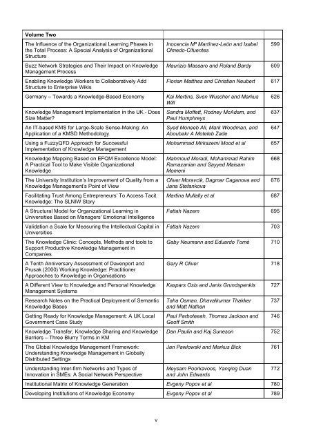 Proceedings of the 12th European Conference on Knowledge ...