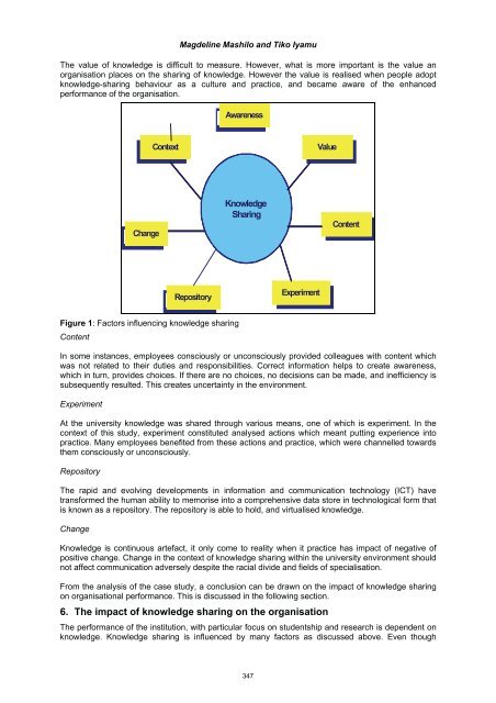 Information and Knowledge Management using ArcGIS ModelBuilder