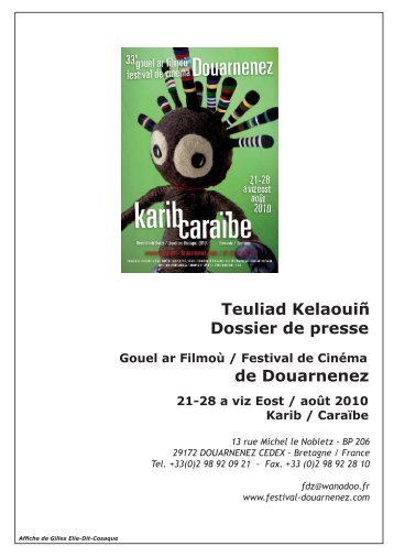 Dossier de presse FDZ.pdf - Festival de cinéma de Douarnenez
