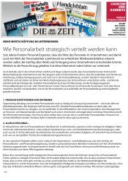 Wie Personalarbeit strategisch verteilt werden kann