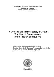 To Live and Die in the Society of Jesus - Regis - Regis University