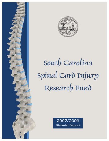 Spinal Cord Injury Research Fund - Medical University of South ...