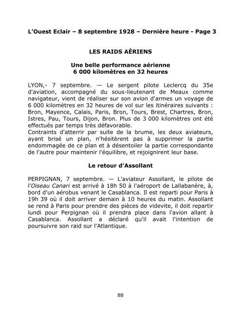 La Saga ASSOLLANT-LEFEVRE - Site personnel de François ...