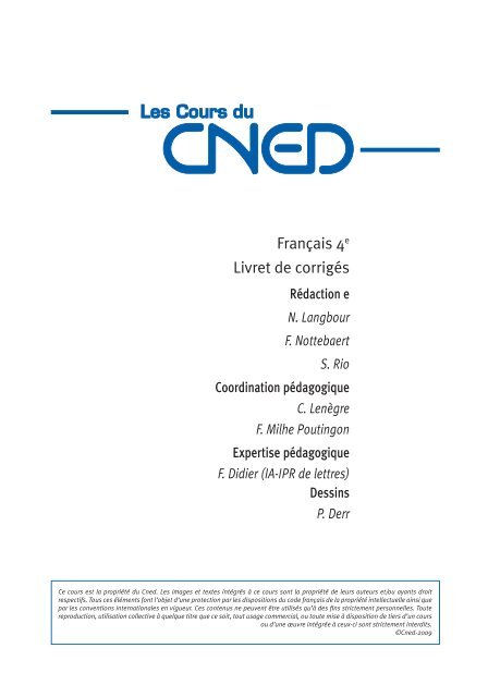 Corriges Sequence 1 A 6