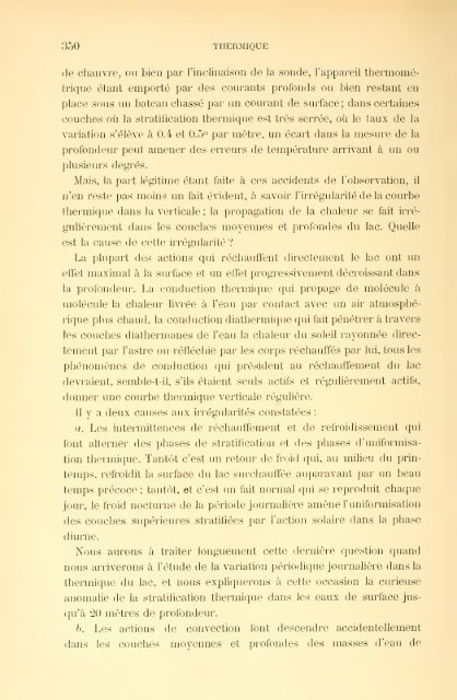 Le Léman, monographie limnologique - Société Nautique Montreux ...