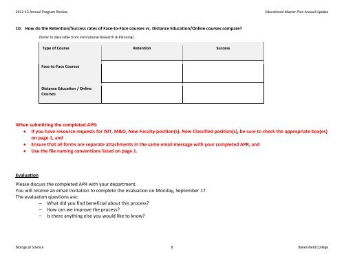 Addendum with evidence (8.2 MB) - Accreditation - Bakersfield ...