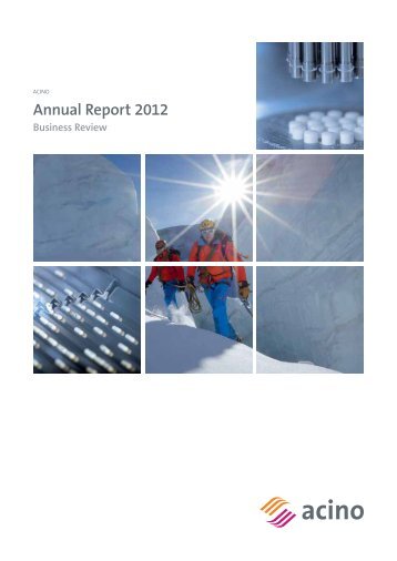 Annual Report 2012 - Acino