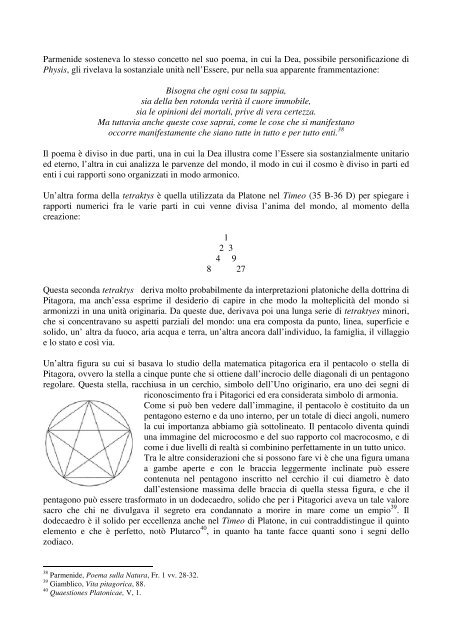 Le chiavi dell'Estasi La matematica Pitagorica come guida nel ...