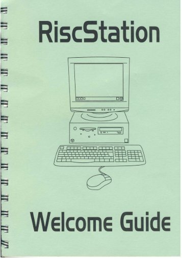 RiscStation R7500 Welcome Guide