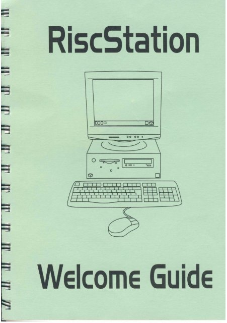 RiscStation R7500 Welcome Guide