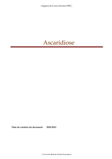 Ascaridiose