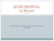 QUIZZ TROPICAL: Le Retour!