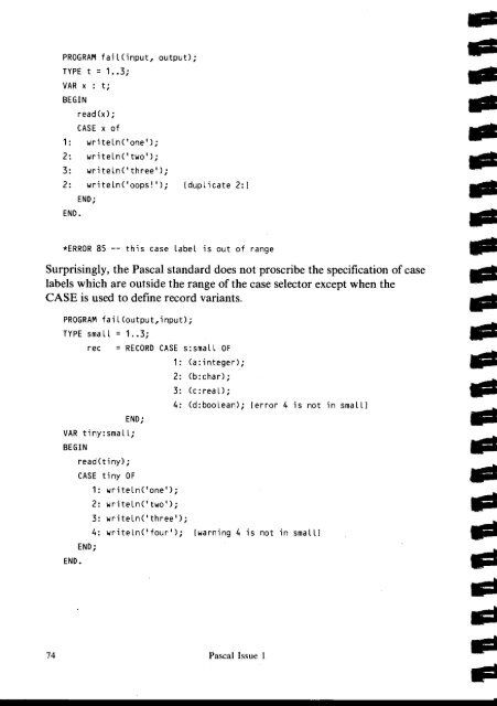 ISO Pascal reference manual