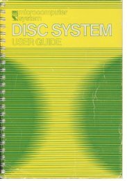 Disc System User Guide (1982).