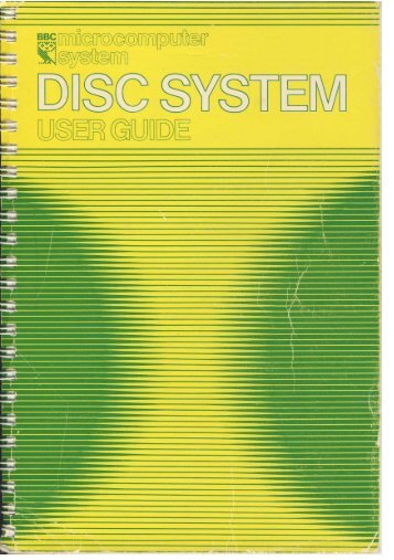 Disc System User Guide (1982).