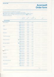 AMP17 Acornsoft Order Form Autumn 1984