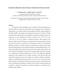 2004: Electrical conductivity study of porous carbons derived from ...