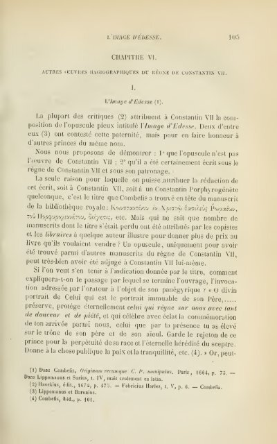 L'Empire grec au dixième siècle; Constantin ... - mura di tutti