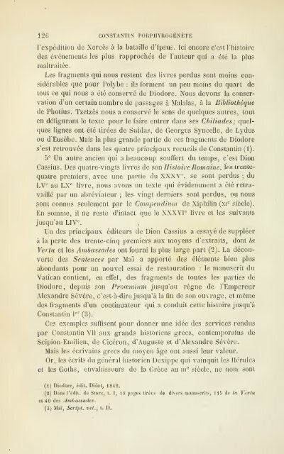 L'Empire grec au dixième siècle; Constantin ... - mura di tutti