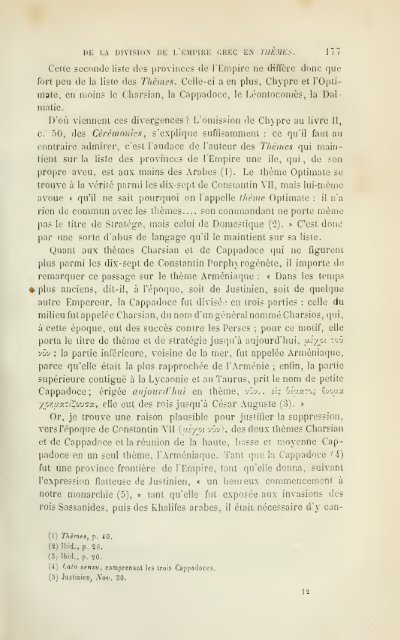 L'Empire grec au dixième siècle; Constantin ... - mura di tutti