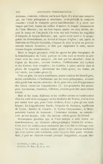 L'Empire grec au dixième siècle; Constantin ... - mura di tutti