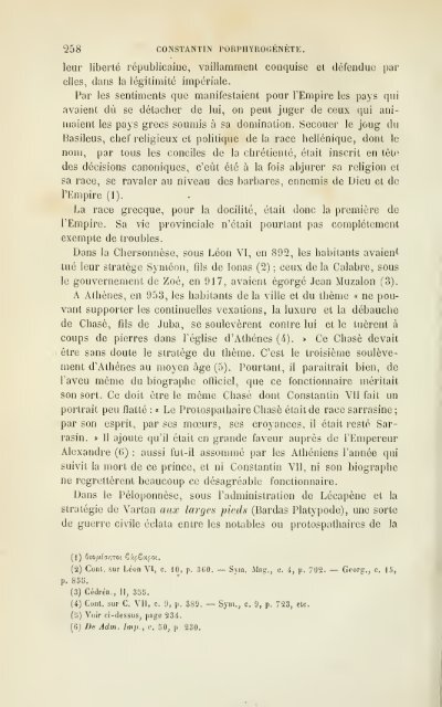 L'Empire grec au dixième siècle; Constantin ... - mura di tutti