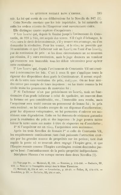 L'Empire grec au dixième siècle; Constantin ... - mura di tutti