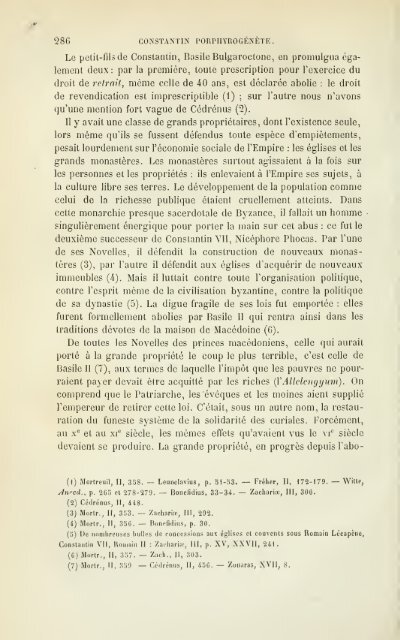 L'Empire grec au dixième siècle; Constantin ... - mura di tutti