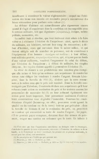 L'Empire grec au dixième siècle; Constantin ... - mura di tutti