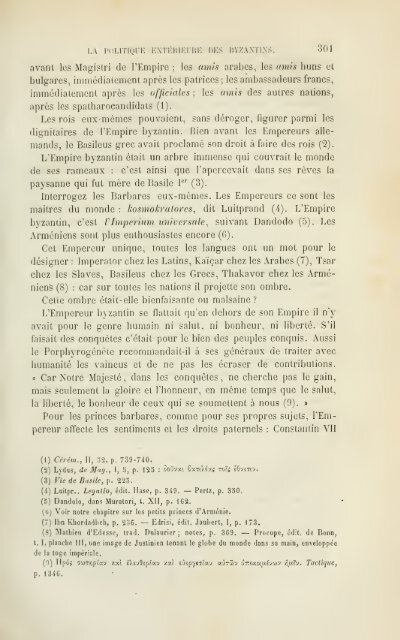 L'Empire grec au dixième siècle; Constantin ... - mura di tutti