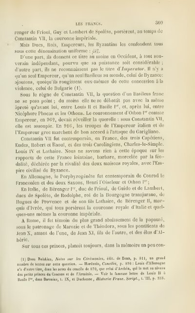 L'Empire grec au dixième siècle; Constantin ... - mura di tutti