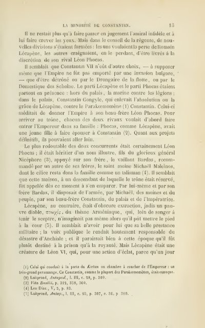 L'Empire grec au dixième siècle; Constantin ... - mura di tutti