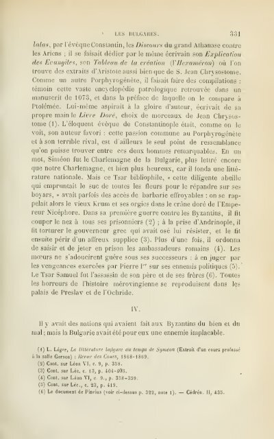 L'Empire grec au dixième siècle; Constantin ... - mura di tutti