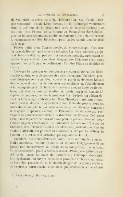 L'Empire grec au dixième siècle; Constantin ... - mura di tutti