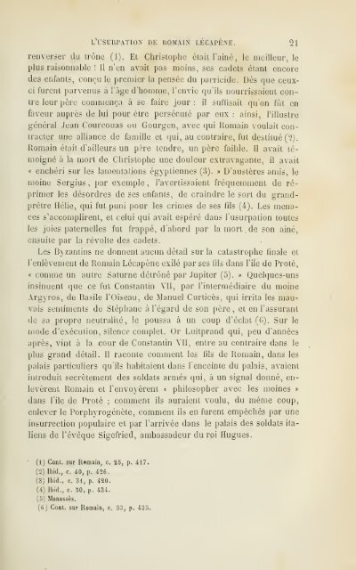 L'Empire grec au dixième siècle; Constantin ... - mura di tutti