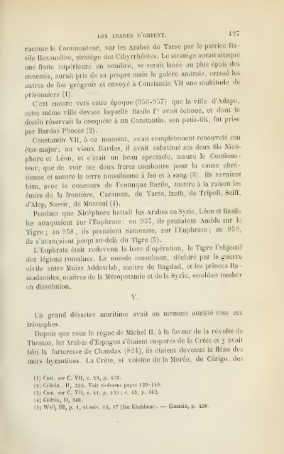 L'Empire grec au dixième siècle; Constantin ... - mura di tutti