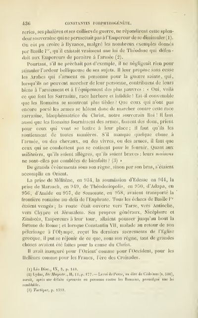 L'Empire grec au dixième siècle; Constantin ... - mura di tutti