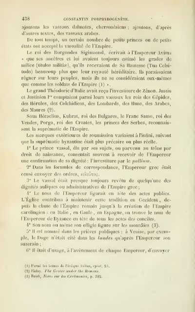 L'Empire grec au dixième siècle; Constantin ... - mura di tutti