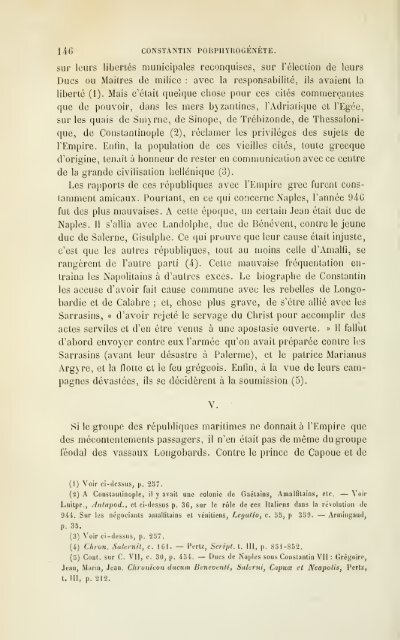 L'Empire grec au dixième siècle; Constantin ... - mura di tutti