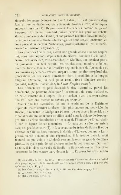 L'Empire grec au dixième siècle; Constantin ... - mura di tutti