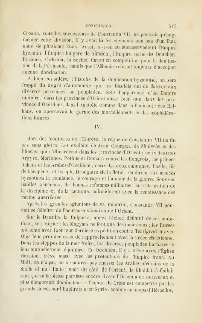 L'Empire grec au dixième siècle; Constantin ... - mura di tutti