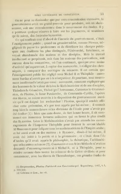 L'Empire grec au dixième siècle; Constantin ... - mura di tutti