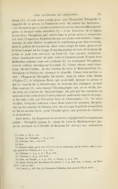 L'Empire grec au dixième siècle; Constantin ... - mura di tutti