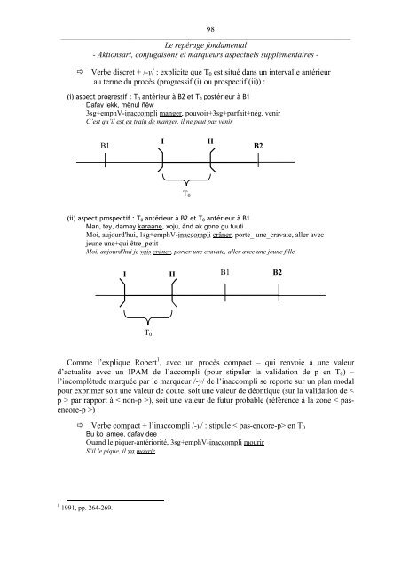 Chapitre 1 : LE REPÉRAGE FONDAMENTAL - La linguistique du ...