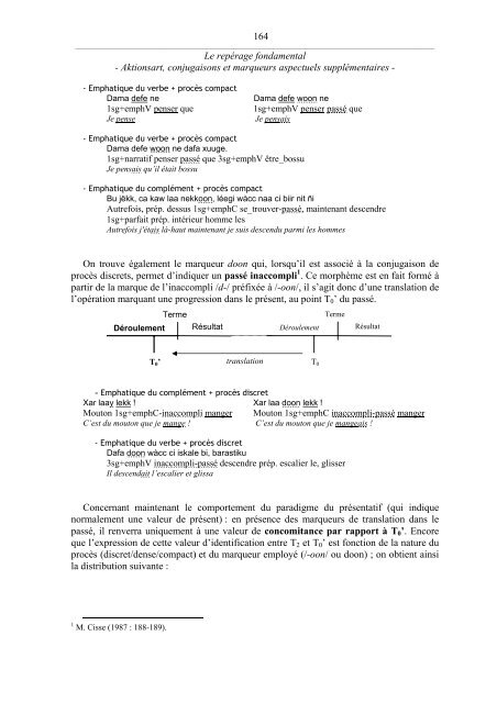 Chapitre 1 : LE REPÉRAGE FONDAMENTAL - La linguistique du ...