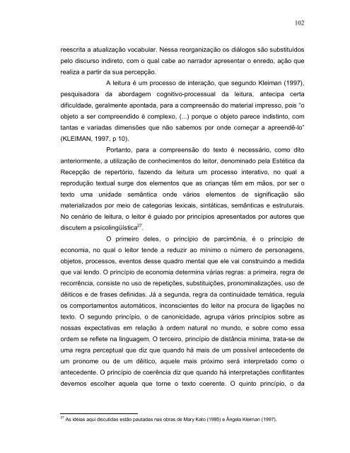 Dissertação completa - Programa de Pós-Graduação em Letras - Uem