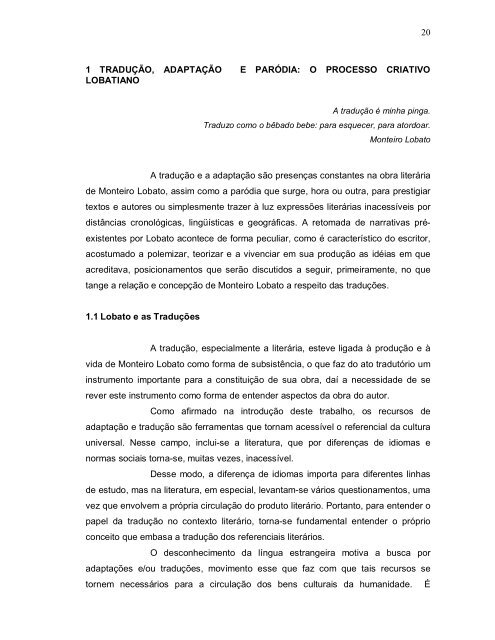 Dissertação completa - Programa de Pós-Graduação em Letras - Uem